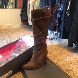 Vince Camuto Millay Boots in Show Down Brown